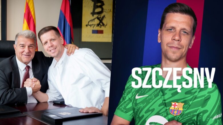 Zyrtare: Wojciech Szczesny është portieri i ri i Barcelonës