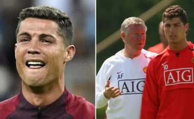 Ish-legjenda e Man Utd zbulon se si Ronaldo kishte ‘shpërthyer në lot’ gjatë një seance stërvitore