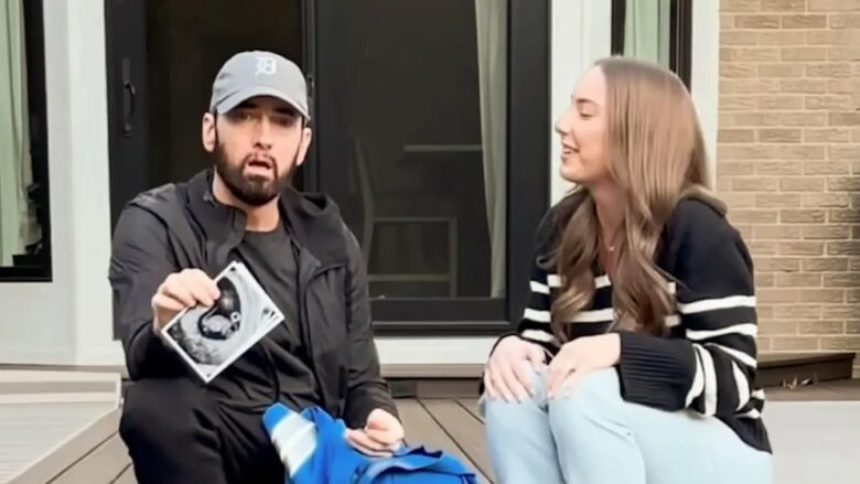 Gjyshi Slim Shady: Eminem zbulon shtatzëninë e vajzës së tij në videoklip të këngës “Temporary”