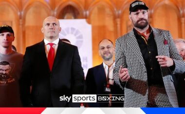 Tyson Fury bën një zotim para revanshit kundër Oleksandr Usyk