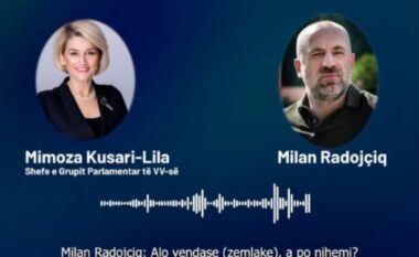 Reagime pas publikimeve të audio-incizimeve të Mimoza Kusarit – Lilës dhe Milan Radoiçiq