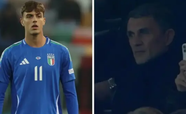 Paolo Maldini qan kur sheh djalin e tij të debutojë për Italinë