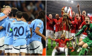 Man City thyen rekordin 15-vjeçar të Man Utd në Ligën e Kampionëve