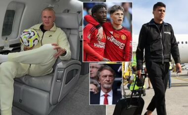 Man Utd i kërkoi drejtuesve të Cityt t’i marrin dy lojtarët e tyre në avion për ceremoninë e Topit të Artë, por kërkesa e tyre u refuzua