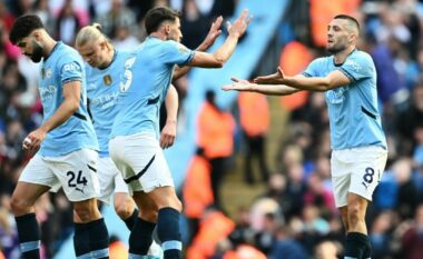 Man City rikthehet tek fitoret dhe mposht me përmbysje të rezultatit Fulhamin