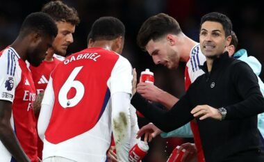 Arteta flet për gjendjen shëndetësore të dy yjeve të Arsenalit pas lëndimeve që pësuan ndaj Liverpoolit