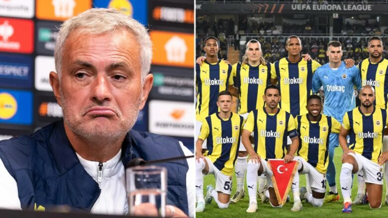 Jose Mourinho me ‘dorë të hekurt’, ia shkëput kontratën yllit të Fenerbahces vetëm 16 muaj pas transferimit