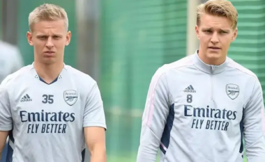 Arteta ofron përditësimin e lëndimeve të Odegaard dhe Zinchenko