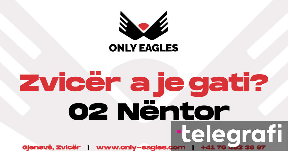 Switzerland are you ready? Only Eagles brings the best Albanian music – a night to remember