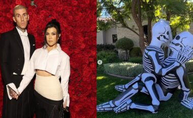 “E neveritshme” – Kourtney Kardashian dhe Travis Barker kritikohen për dekorin e çuditshëm të Halloween-it