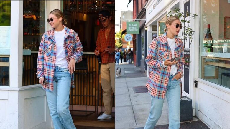 Gigi Hadid bën një paraqitje tejet të lezetshme për drekë në New York