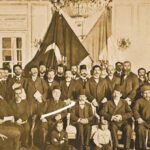 Ismail Bej Qemali në Kongresin e Xhonturqve në vitin 1902 në Paris