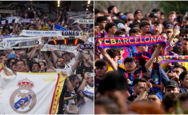 Çmenduria e tifozëve para El Clasico-s në “Santiago Bernabeu”