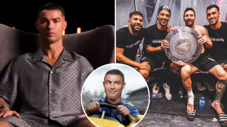 Ronaldo u cilësua ‘i paturpshëm’ nga fansat për atë që postoi në YouTube momente pasi Messi fitoi trofeun me Inter Miamin