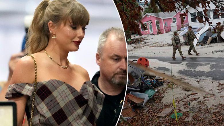 Taylor Swift dhuron 4.5 milionë euro ndihmë për familjet e prekura nga uraganet Helena dhe Milton