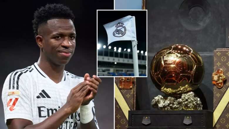 Mediumi me bazë në Madrid ‘sulmon’ ashpër UEFA-n pasi mësuan se Vinicius nuk do ta fitojë Topin e Artë