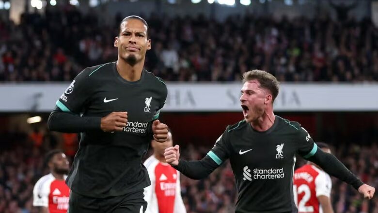 Van Dijk flet për të ardhmen e tij pas barazimit ndaj Arsenalit në derbi