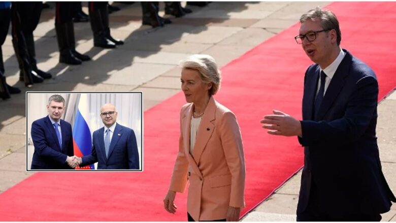 Von der Leyen refuzoi ta takoi kryeministrin serb pasi ai e kishte mikpritur ministrin rus, reagon Vuçiq