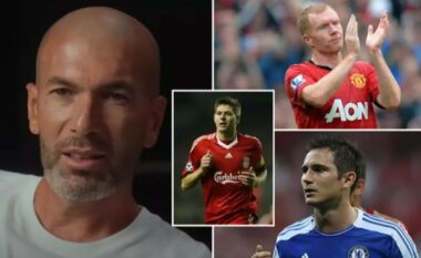 Zidane nuk hezitoi që të bëjë zgjedhjen e tij mes Scholes, Gerrard dhe Lampard