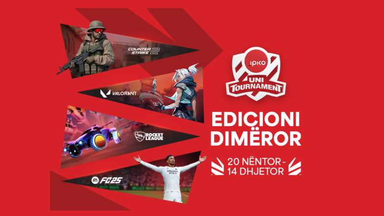 Filloi IPKO UNI Tournament Edicioni Dimëror – Turneu më i madh rajonal për UNI e-sports