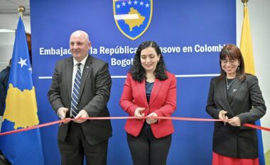 Presidentja Osmani në përurimin e ambasadës sonë në Bogota të Kolumbisë