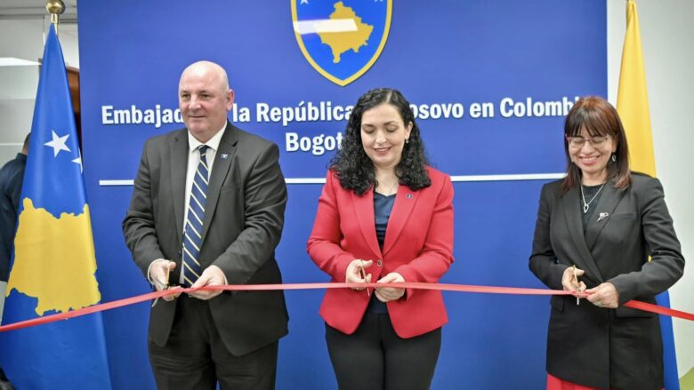 Presidentja Osmani në përurimin e ambasadës sonë në Bogota të Kolumbisë