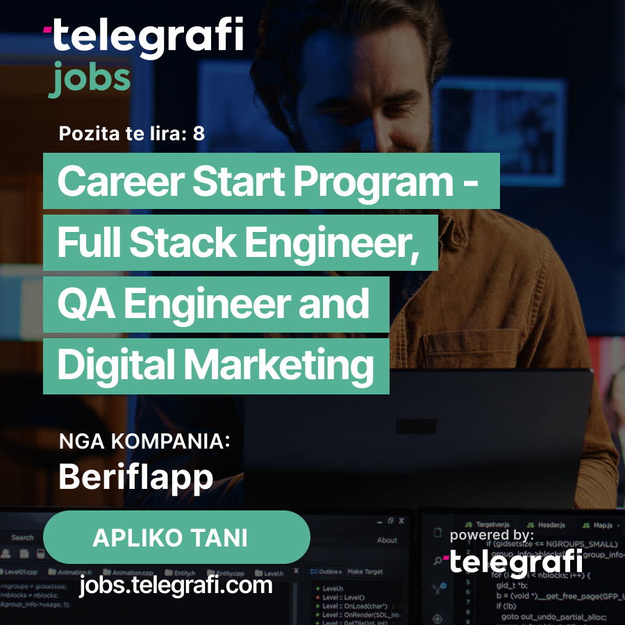 Career Start Program - Full Stack Engineer, QA Engineer and Digital Marketing/QA