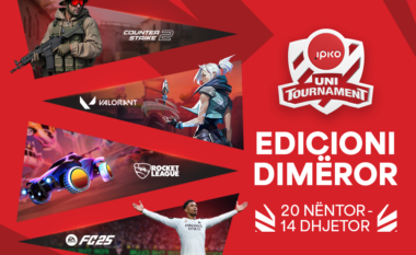 Filloi IPKO UNI Tournament Edicioni Dimëror – turneu më i madh rajonal për UNI e-sports