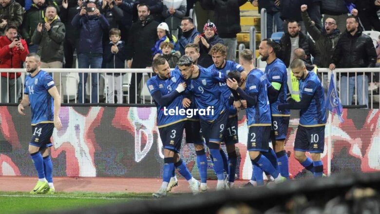 Dardanët e nisin ndeshjen me gol, Kosovë 1-0 Lituani: Muharrem Jashari zhbllokon sfidën