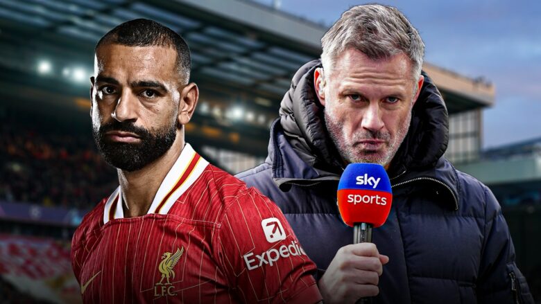 Carragher shpërthen kundër Salah, e quan egoist për veprimin që bëri egjiptiani në fundjavë