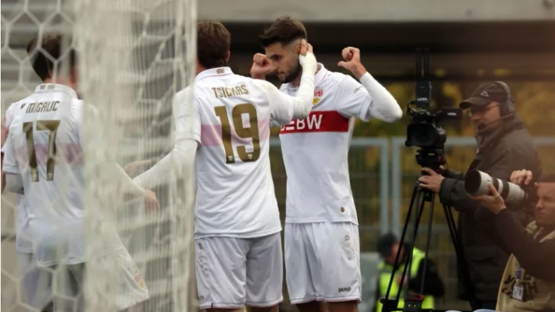 Eliot Bujupi shënon dy gola tjerë për të rinjtë e Stuttgartit në UEFA Youth League