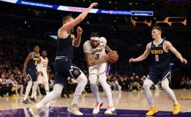 Lakers pësojnë humbje befasuese nga Nuggets, LaMelo Ball realizon 50 pikë në humbjen e Charlotte