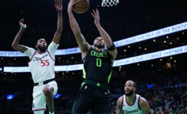 Celtics triumfojnë ndaj Clippers, New York marrin fitore të thellë te Denver Nuggets