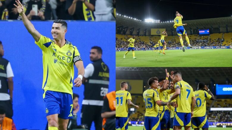 Ronaldo tregohet sërish vendimtar për Al Nassr – portugezi shënon dy gola në fitoren ndaj Damac