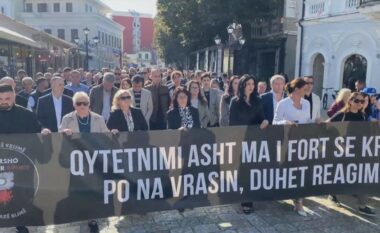 “Qytetnimi asht ma i fortë se krimi”, nis marshimi në Shkodër kundër rasteve të fundit të vrasjeve