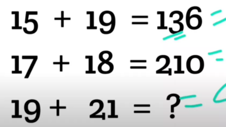 Vetëm 2 për qind njerëzve mund ta zgjidhin këtë problem matematikor - por në fakt është shumë i lehtë