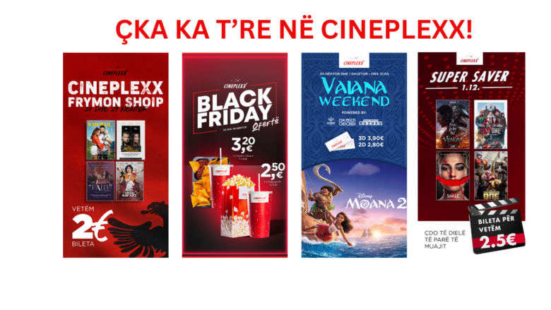 Të rejat e Cineplexx!