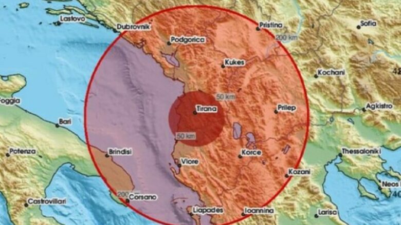 Dy lëkundje sizmike në Shqipëri, tërmetet godasin në Shkodër dhe Çorovodë