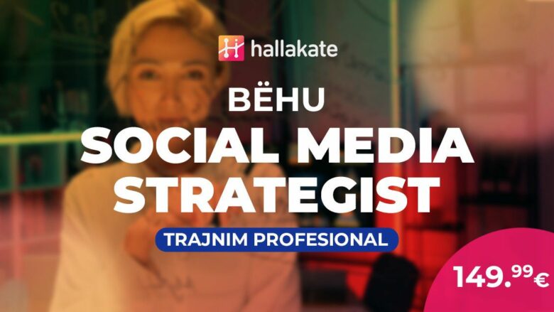 Bëhu SMS – Trajnimi i ri i Hallakate për ndërtimin e strategjisë në rrjete sociale