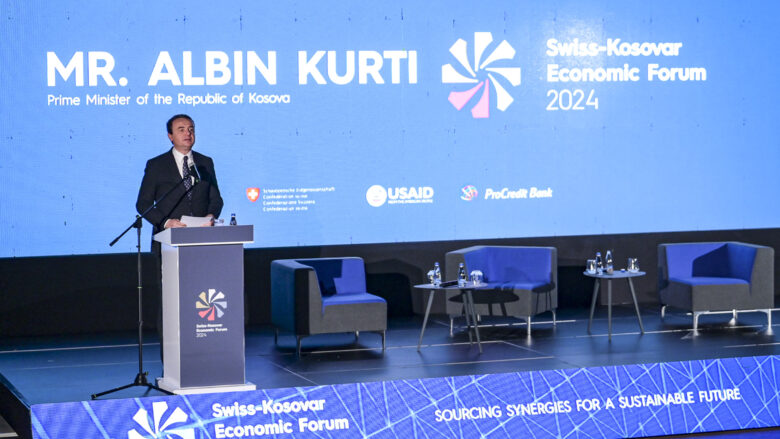 Forumi Ekonomik Zvicër-Kosovë 2024, Kurti: Kemi një partneritet të fortë, kulturor e politik