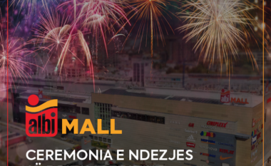 Albi Mall, qendra tregtare më e frekuentuar, së fundmi ka ndezur dritat për festat e fundvitit