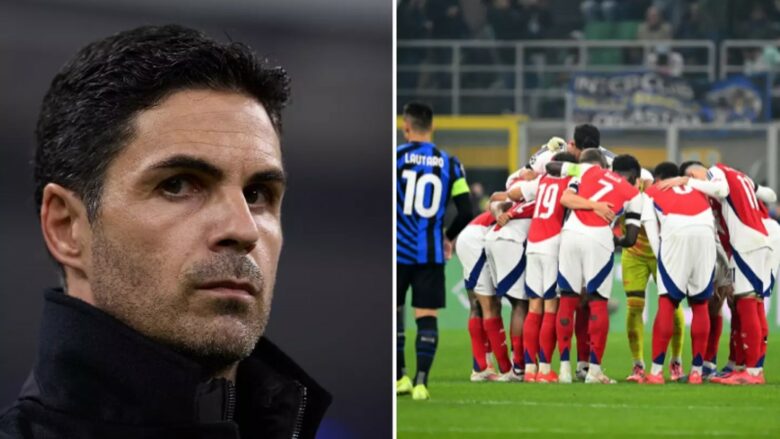 Arteta pas humbjes nga Interi: Dominuam një ekip që është një nga më të mirët në Evropë