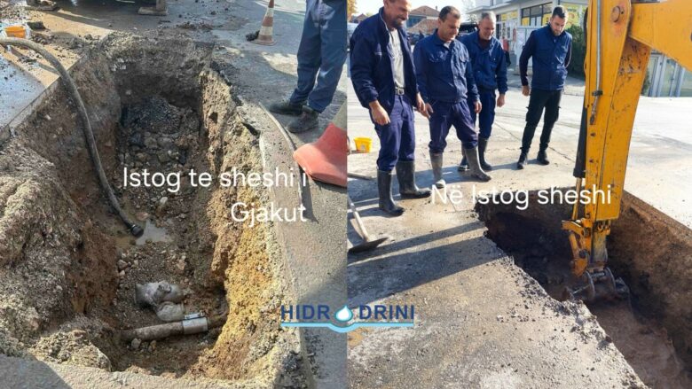 Ekipet e KRU “Hidrodrini” ndërmarrin masa parandaluese për avaritë dimërore në Istog