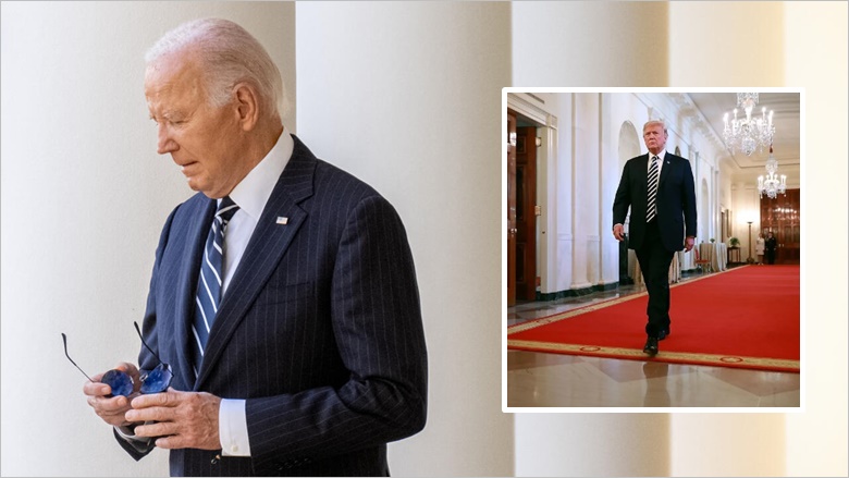 Trump kthehet sot në Shtëpinë e Bardhë për t'u takuar me Biden