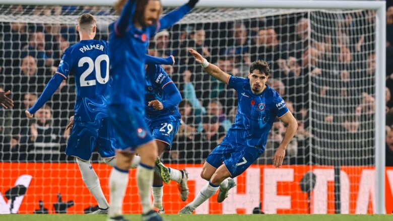 Chelsea dhe Arsenali shpërthejnë në pjesën e dytë, por pikët ndahen në “Stamford Bridge”