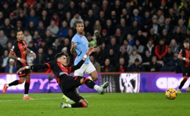 Befasohet Manchester City, pëson disfatë në udhëtim ndaj Bournemouth