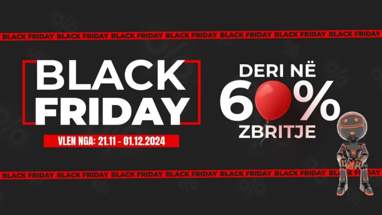 Black Friday në AZTECH: Zbritje spektakolare deri në -60%!