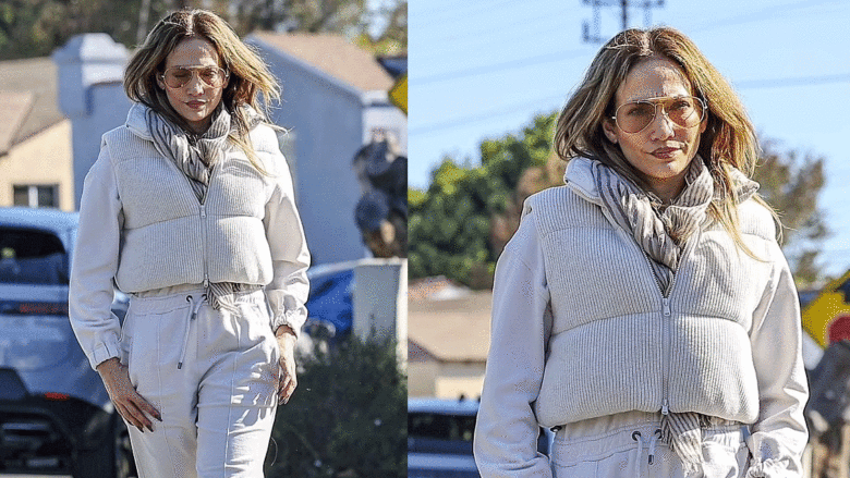 Jennifer Lopez prezanton stilin e vjeshtës në Los Angeles