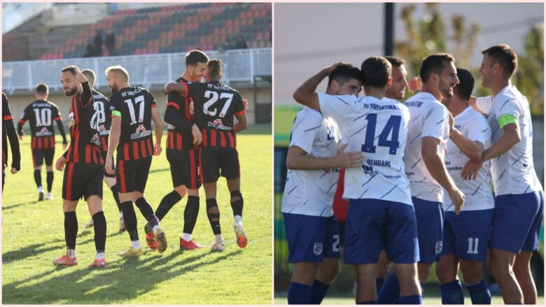 Drenica dhe Prishtina e Re, kampionë vjeshtor në Ligën e Parë – Vëllaznimi dhe Vushtrria në pozitat e dyta