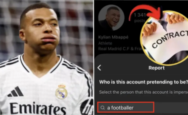 Tifozët e Real Madridit vërshojnë llogarinë e Mbappes në Instagram me raportime